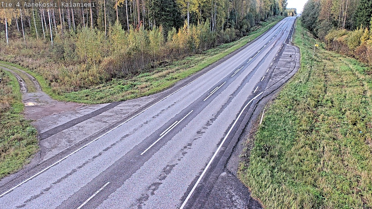 Weather Camera Image Road 4  Äänekoski, Kalaniemi, Äänekoski, Keski-Suomi