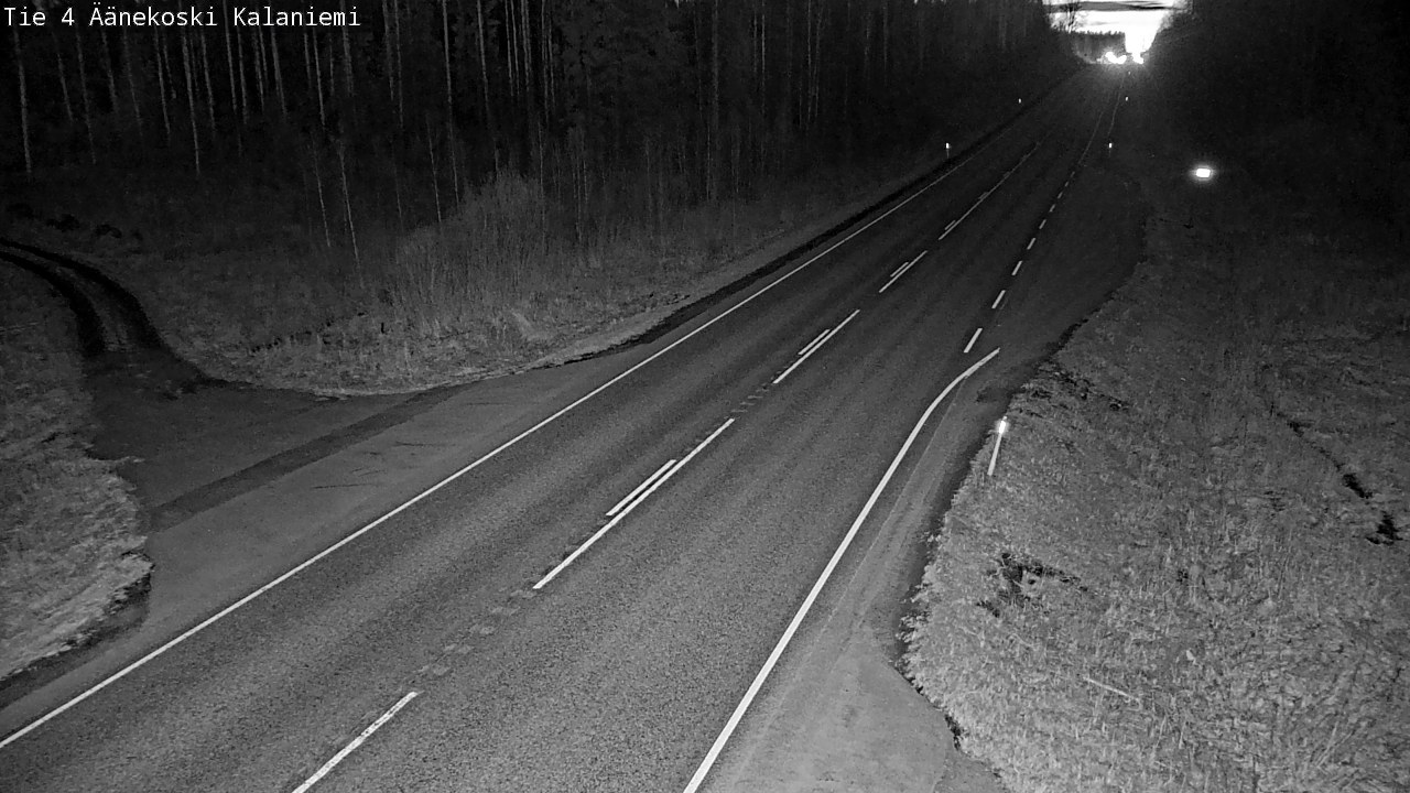 Weather Camera Image Väg 4  Äänekoski, Kalaniemi, Äänekoski, Keski-Suomi