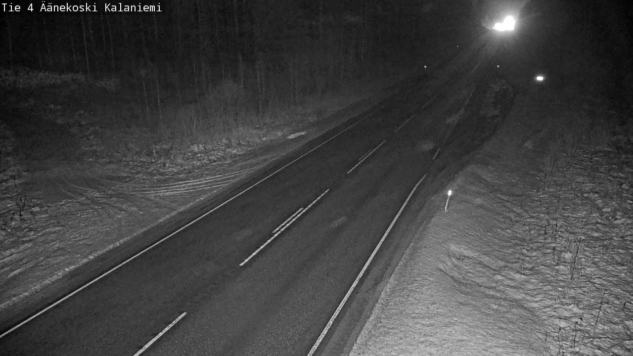 Weather Camera Image Väg 4  Äänekoski, Kalaniemi, Äänekoski, Keski-Suomi