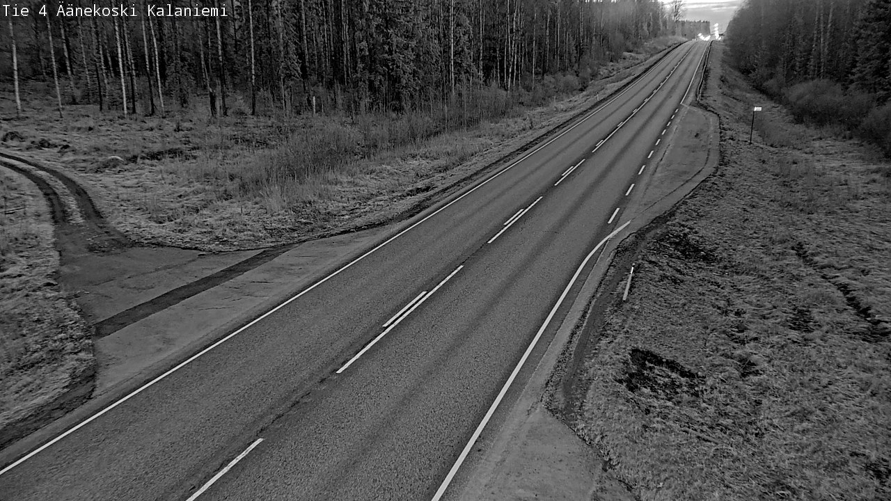 Weather Camera Image Road 4  Äänekoski, Kalaniemi, Äänekoski, Keski-Suomi