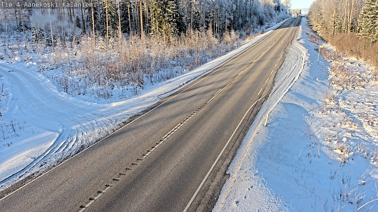 Weather Camera Image Road 4  Äänekoski, Kalaniemi, Äänekoski, Keski-Suomi