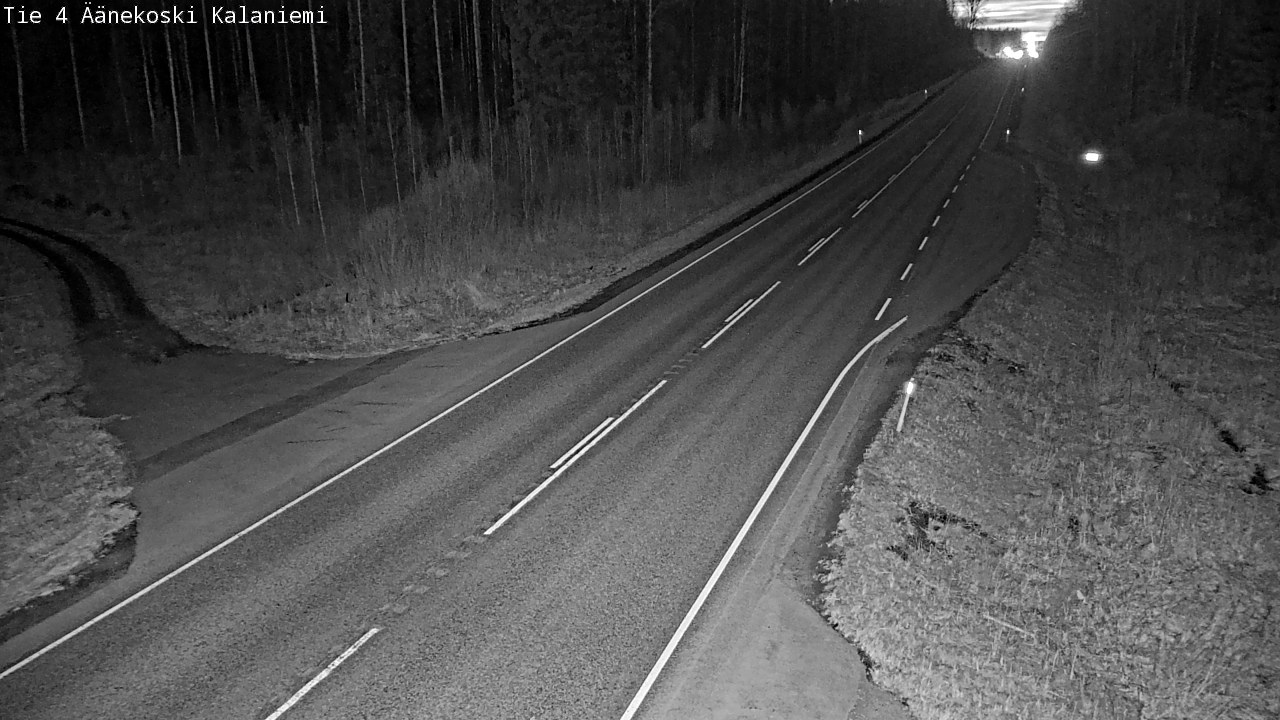 Weather Camera Image Road 4  Äänekoski, Kalaniemi, Äänekoski, Keski-Suomi