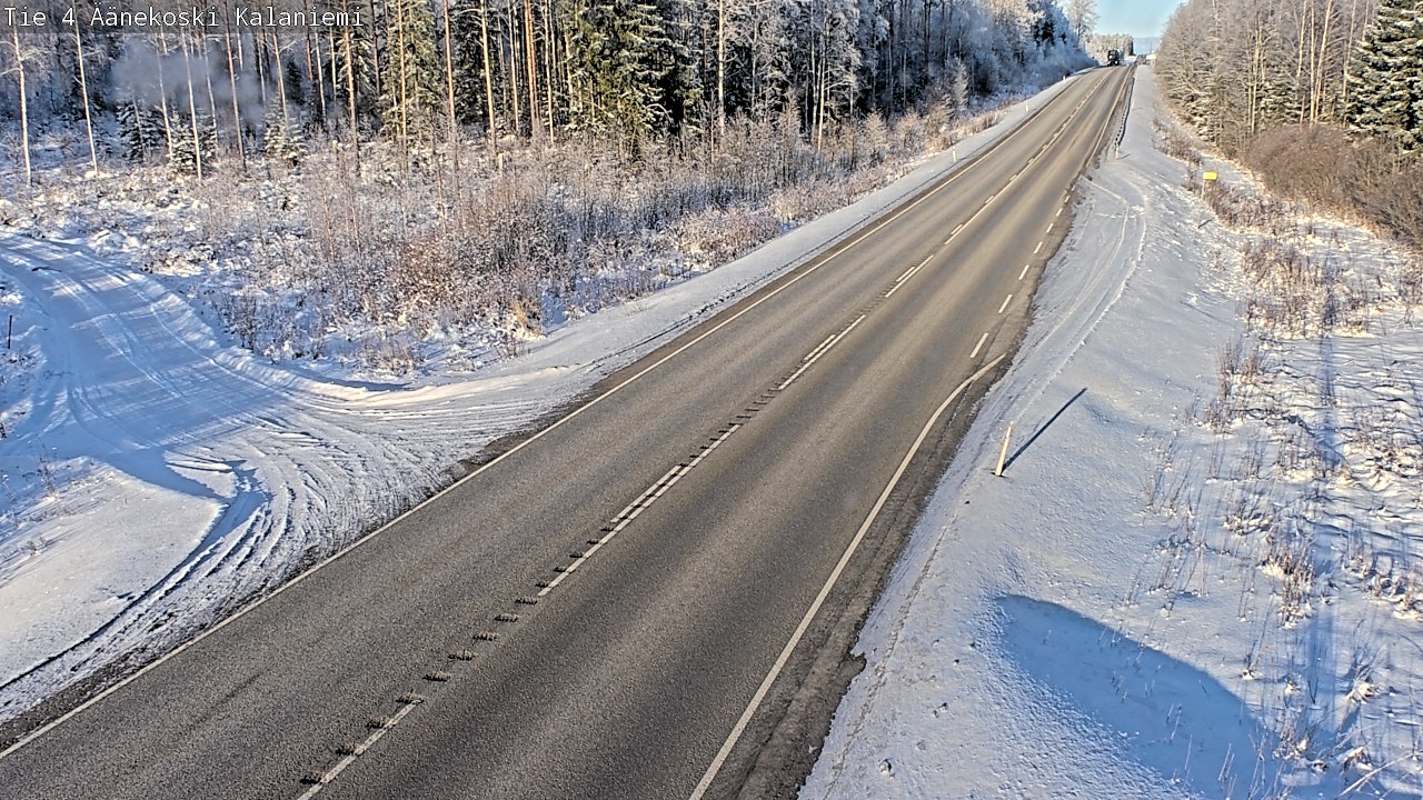 Weather Camera Image Road 4  Äänekoski, Kalaniemi, Äänekoski, Keski-Suomi