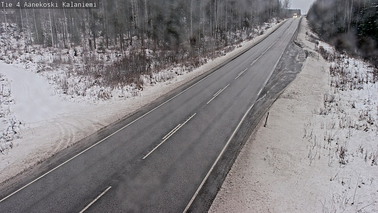 Weather Camera Image Väg 4  Äänekoski, Kalaniemi, Äänekoski, Keski-Suomi