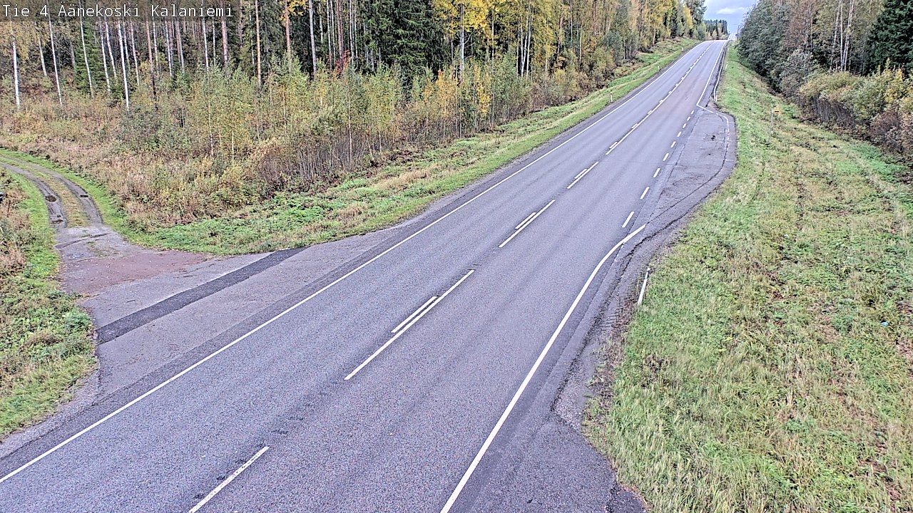 Weather Camera Image Road 4  Äänekoski, Kalaniemi, Äänekoski, Keski-Suomi