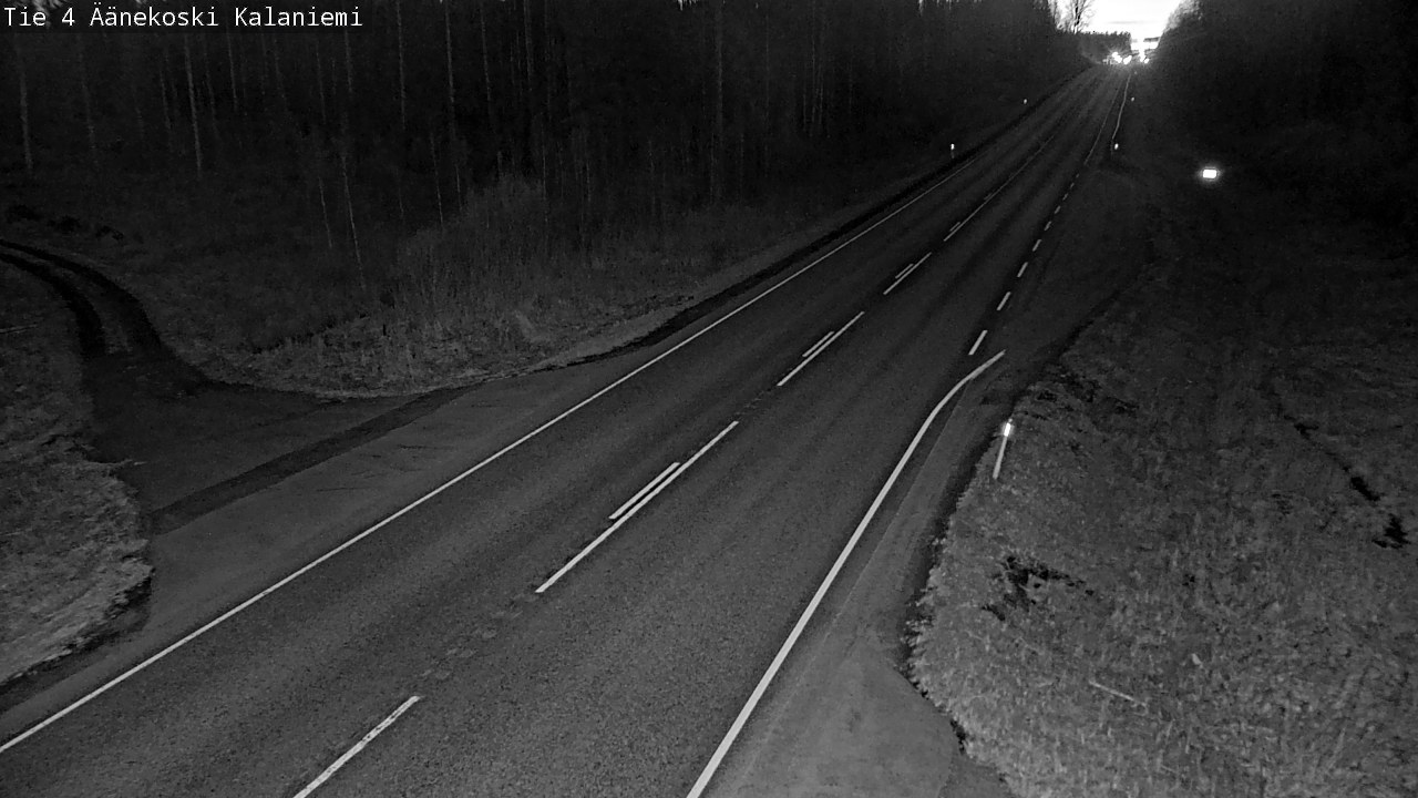 Weather Camera Image Väg 4  Äänekoski, Kalaniemi, Äänekoski, Keski-Suomi