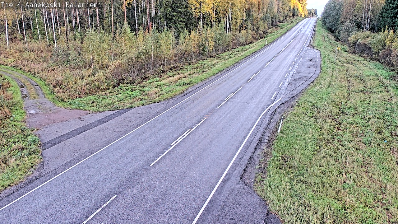 Weather Camera Image Road 4  Äänekoski, Kalaniemi, Äänekoski, Keski-Suomi