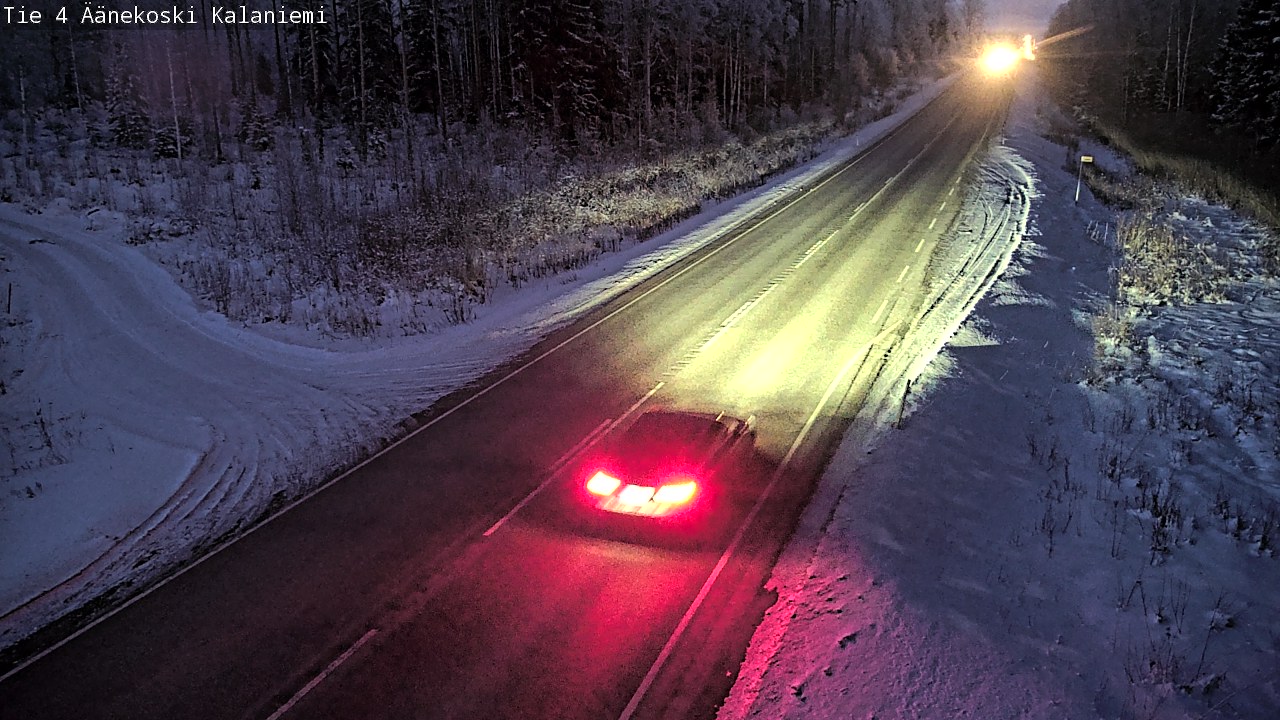 Weather Camera Image Road 4  Äänekoski, Kalaniemi, Äänekoski, Keski-Suomi