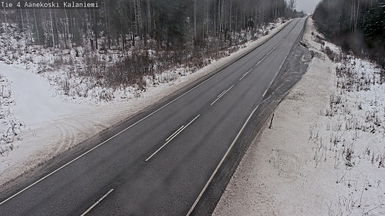 Weather Camera Image Väg 4  Äänekoski, Kalaniemi, Äänekoski, Keski-Suomi