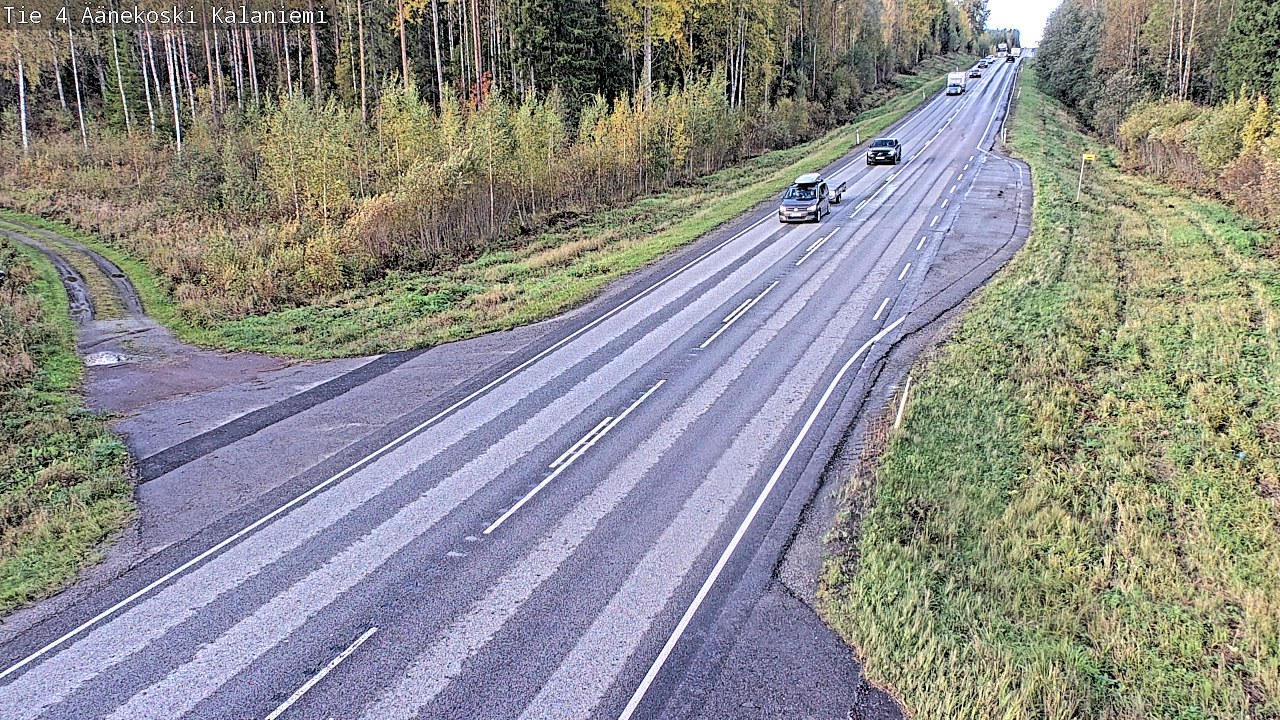 Weather Camera Image Road 4  Äänekoski, Kalaniemi, Äänekoski, Keski-Suomi