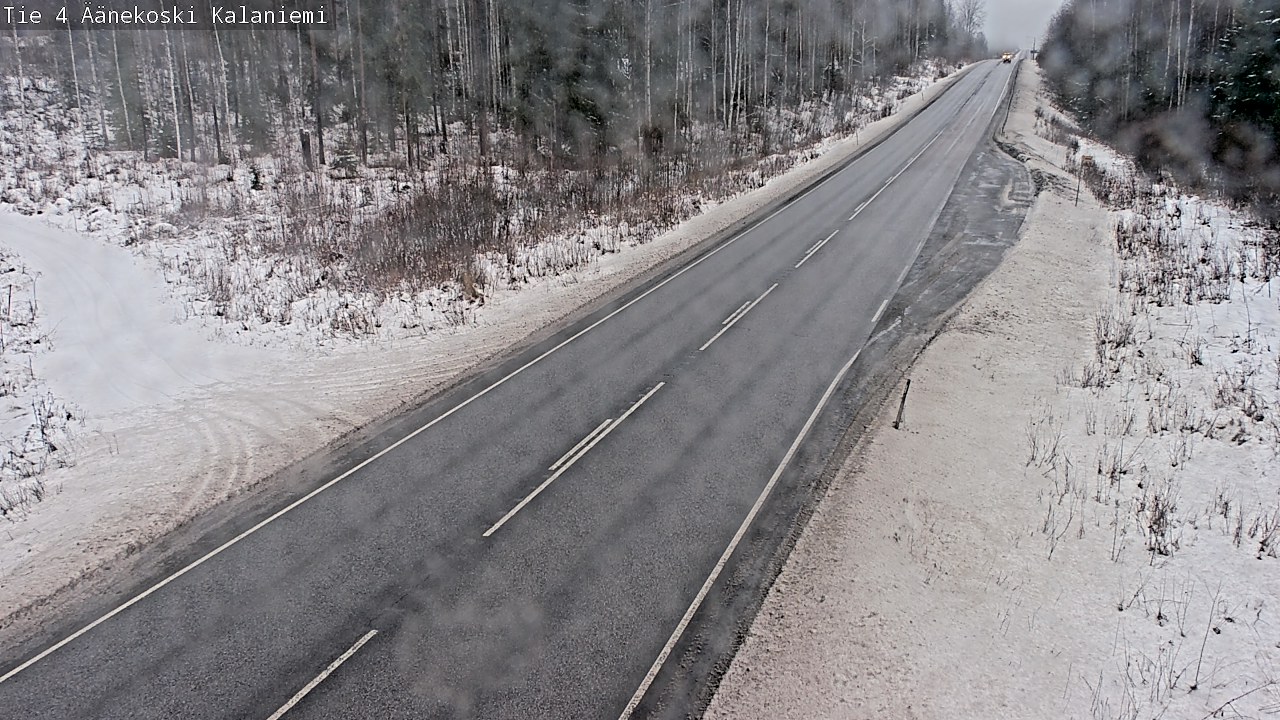 Weather Camera Image Väg 4  Äänekoski, Kalaniemi, Äänekoski, Keski-Suomi