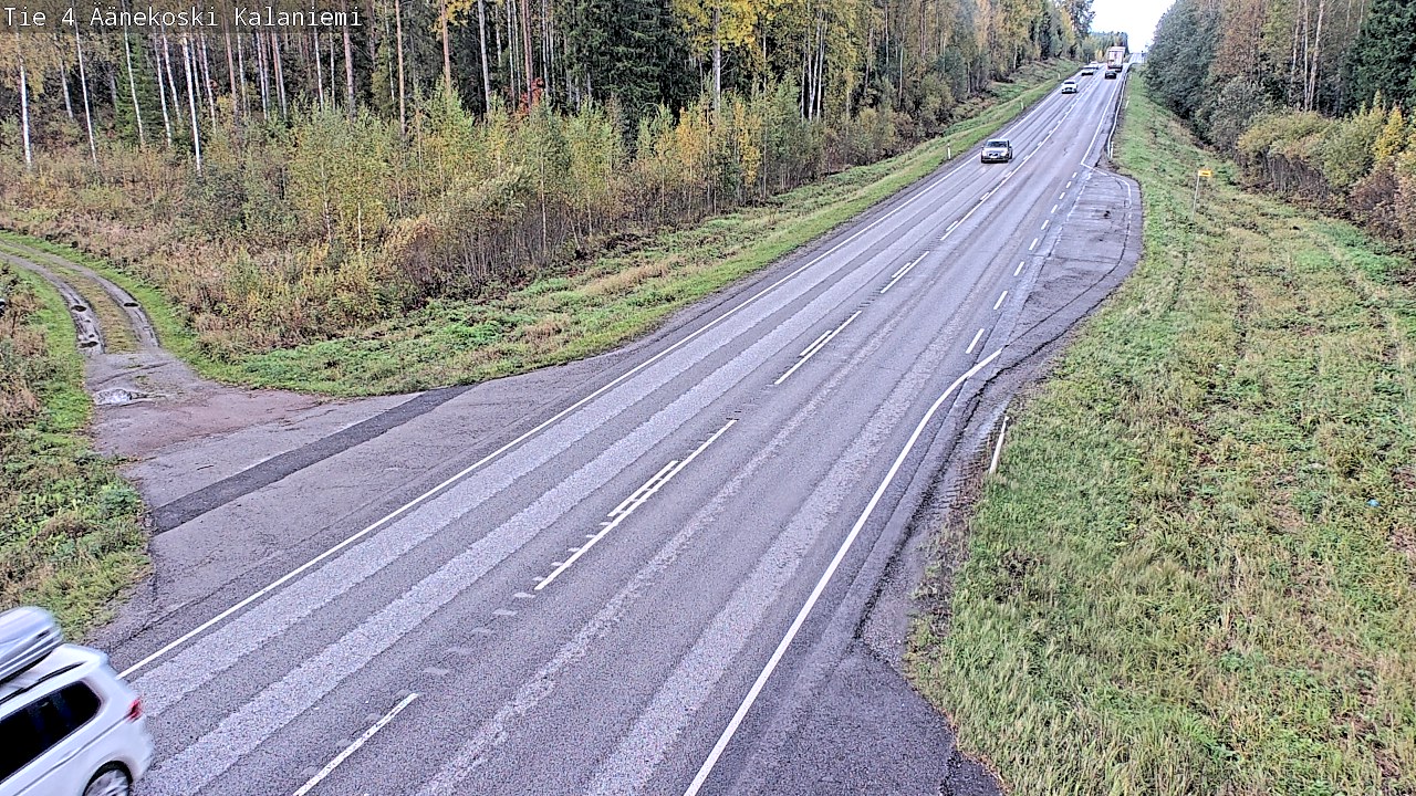 Weather Camera Image Road 4  Äänekoski, Kalaniemi, Äänekoski, Keski-Suomi