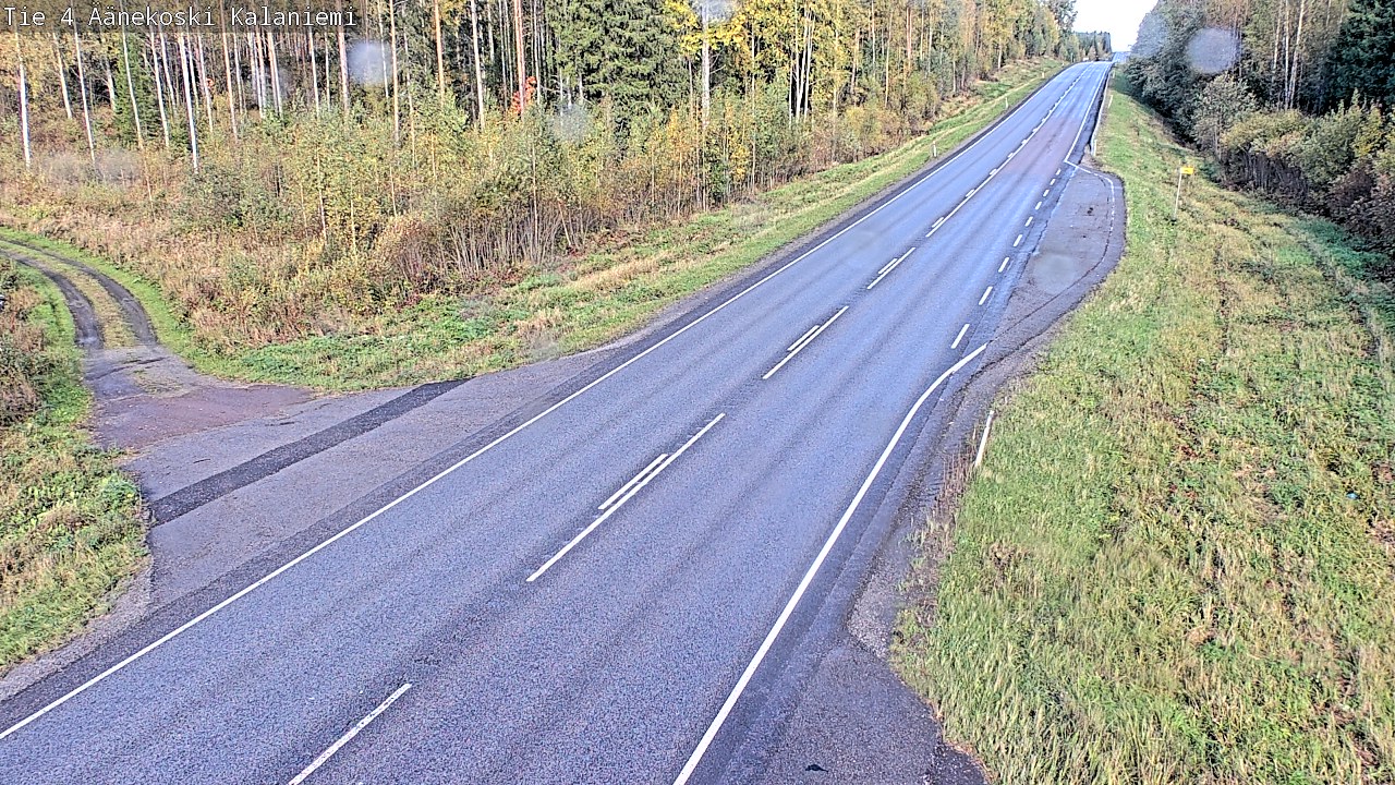 Weather Camera Image Road 4  Äänekoski, Kalaniemi, Äänekoski, Keski-Suomi
