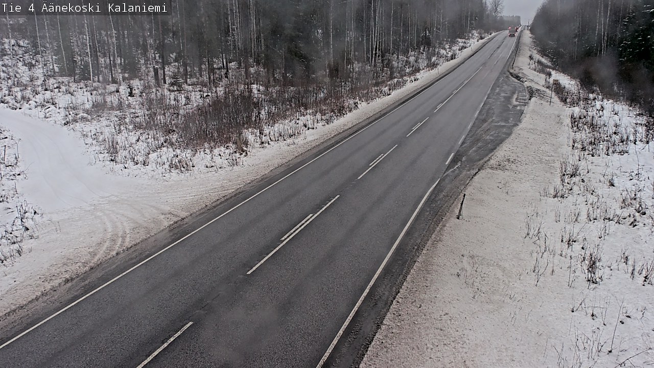 Weather Camera Image Väg 4  Äänekoski, Kalaniemi, Äänekoski, Keski-Suomi