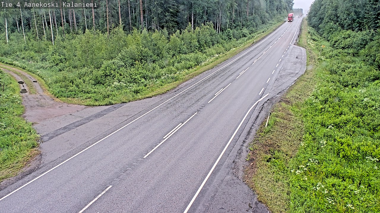 Weather Camera Image Road 4  Äänekoski, Kalaniemi, Äänekoski, Keski-Suomi