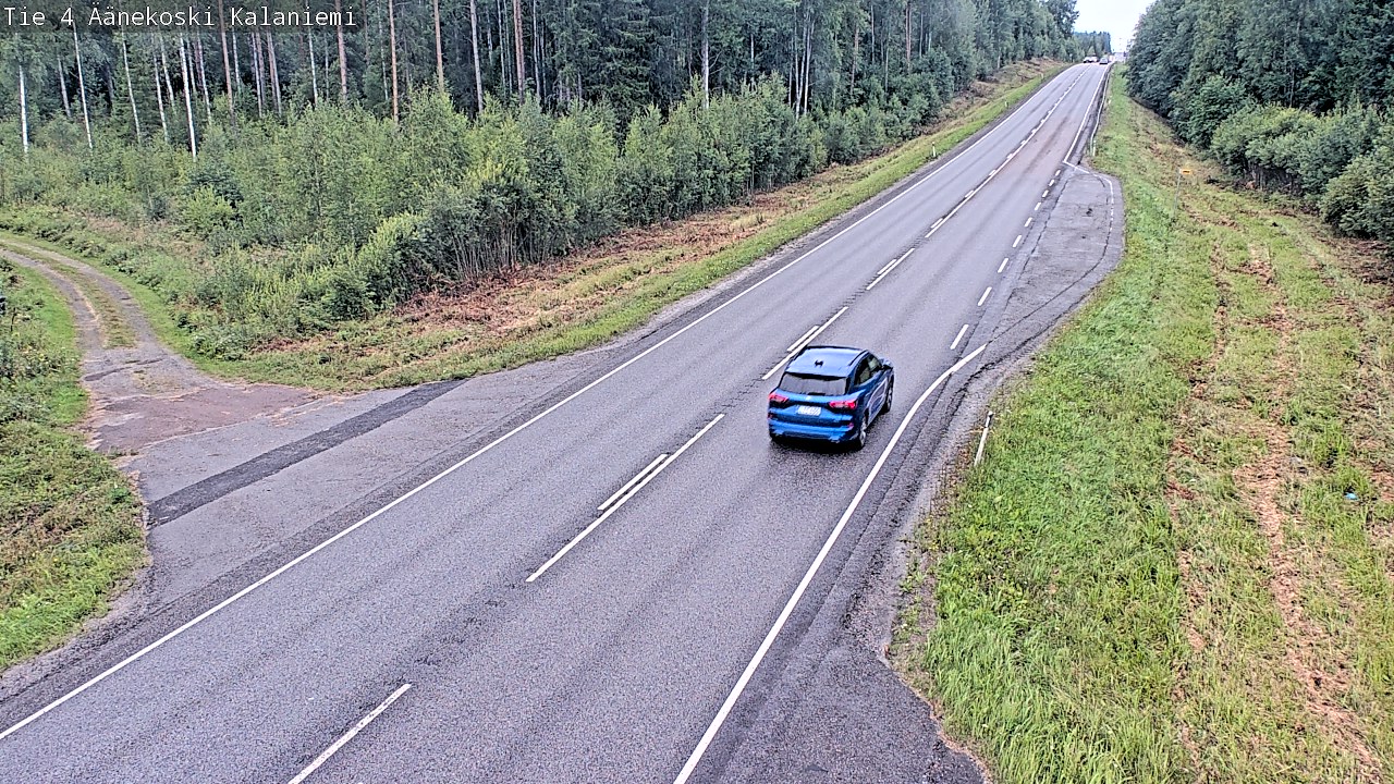 Weather Camera Image Road 4  Äänekoski, Kalaniemi, Äänekoski, Keski-Suomi