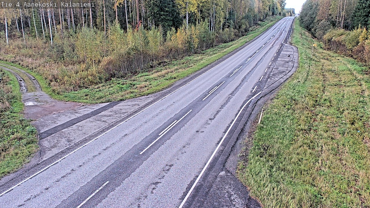 Weather Camera Image Road 4  Äänekoski, Kalaniemi, Äänekoski, Keski-Suomi