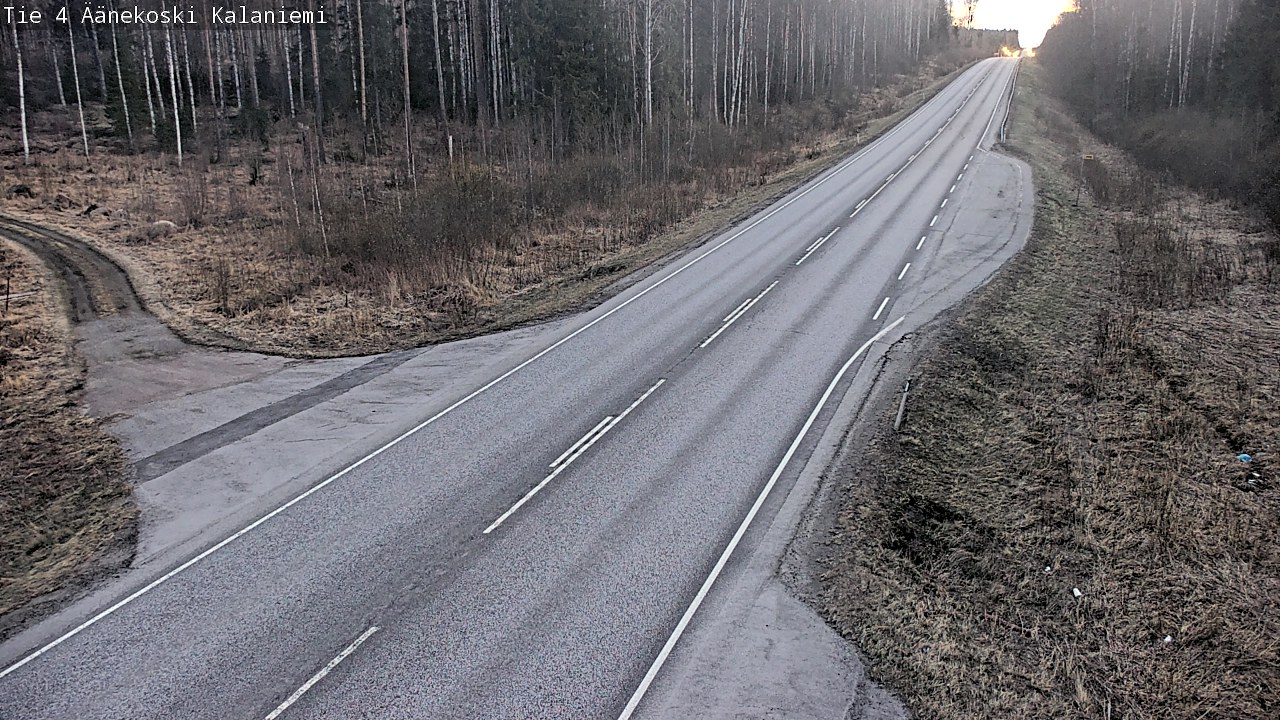 Weather Camera Image Road 4  Äänekoski, Kalaniemi, Äänekoski, Keski-Suomi