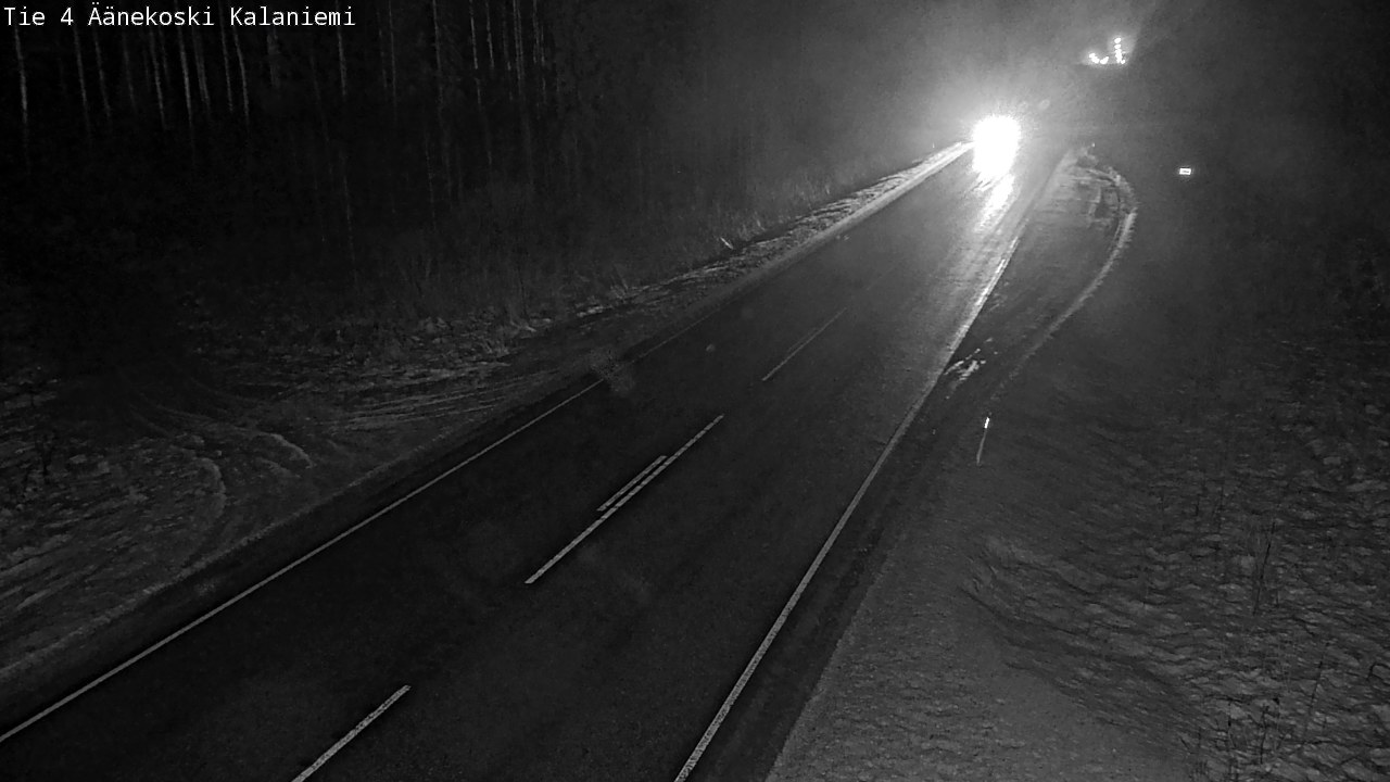 Weather Camera Image Väg 4  Äänekoski, Kalaniemi, Äänekoski, Keski-Suomi