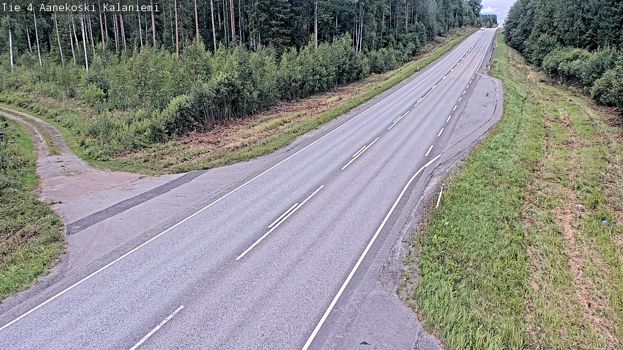 Weather Camera Image Road 4  Äänekoski, Kalaniemi, Äänekoski, Keski-Suomi