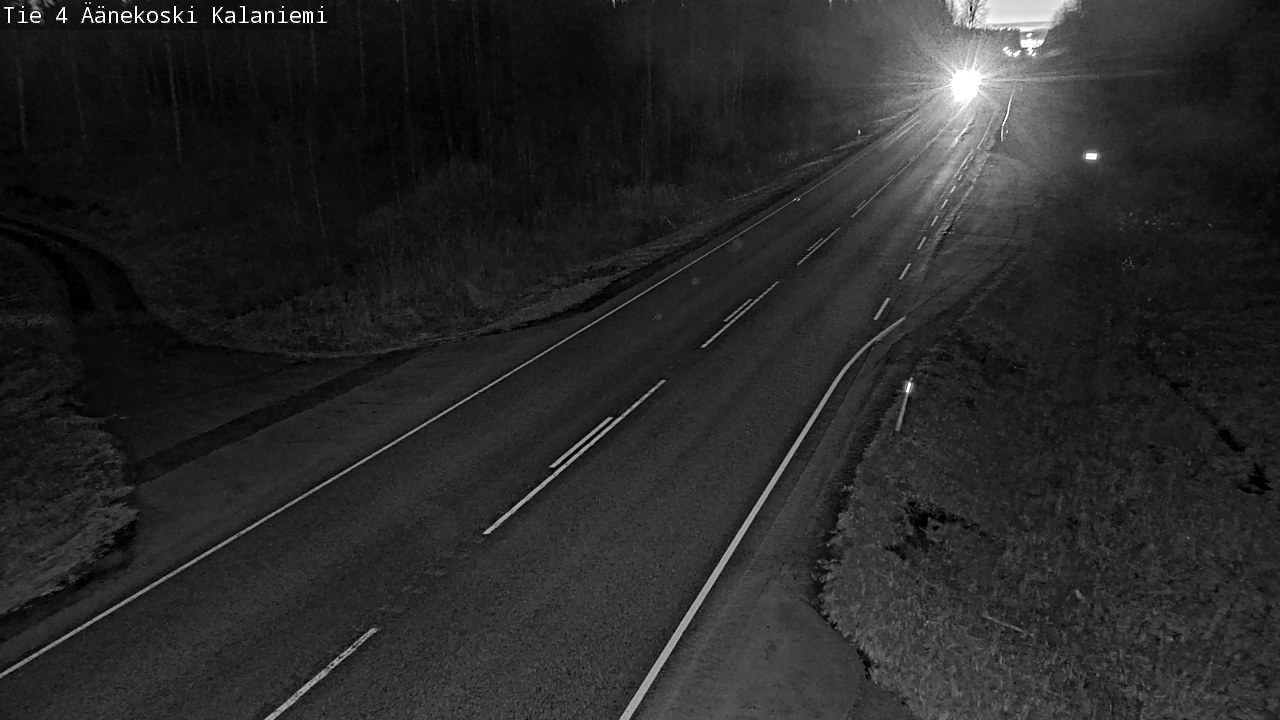Weather Camera Image Väg 4  Äänekoski, Kalaniemi, Äänekoski, Keski-Suomi
