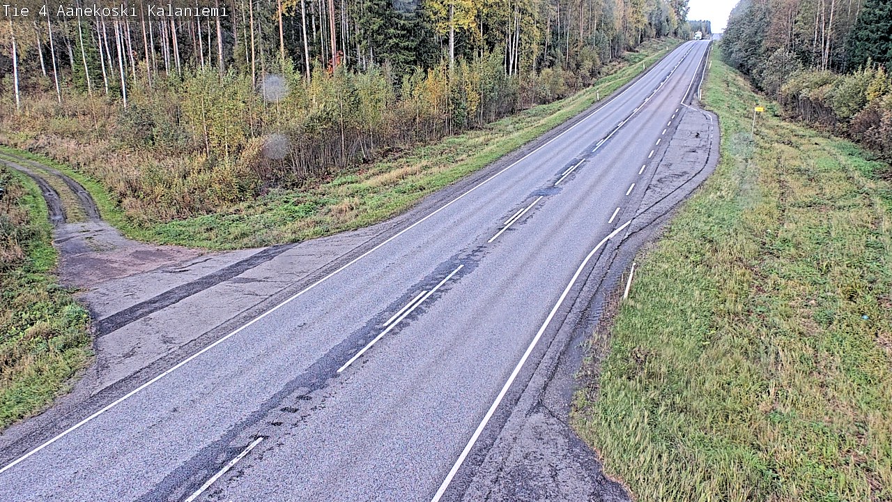Weather Camera Image Road 4  Äänekoski, Kalaniemi, Äänekoski, Keski-Suomi
