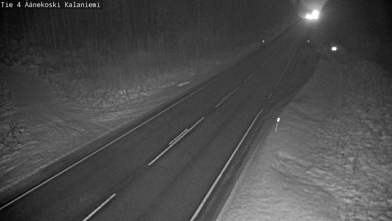 Weather Camera Image Väg 4  Äänekoski, Kalaniemi, Äänekoski, Keski-Suomi