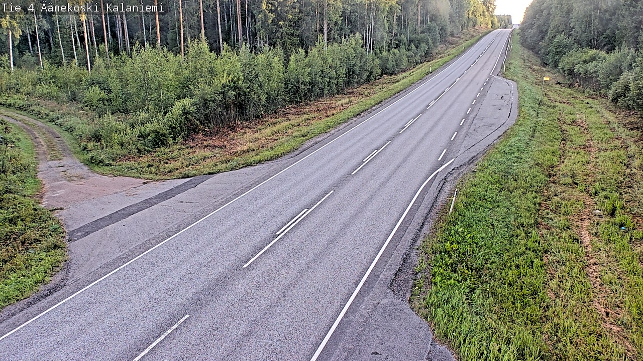 Weather Camera Image Road 4  Äänekoski, Kalaniemi, Äänekoski, Keski-Suomi