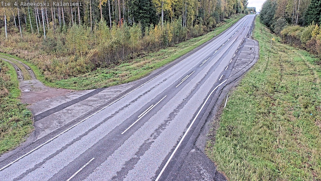 Weather Camera Image Road 4  Äänekoski, Kalaniemi, Äänekoski, Keski-Suomi
