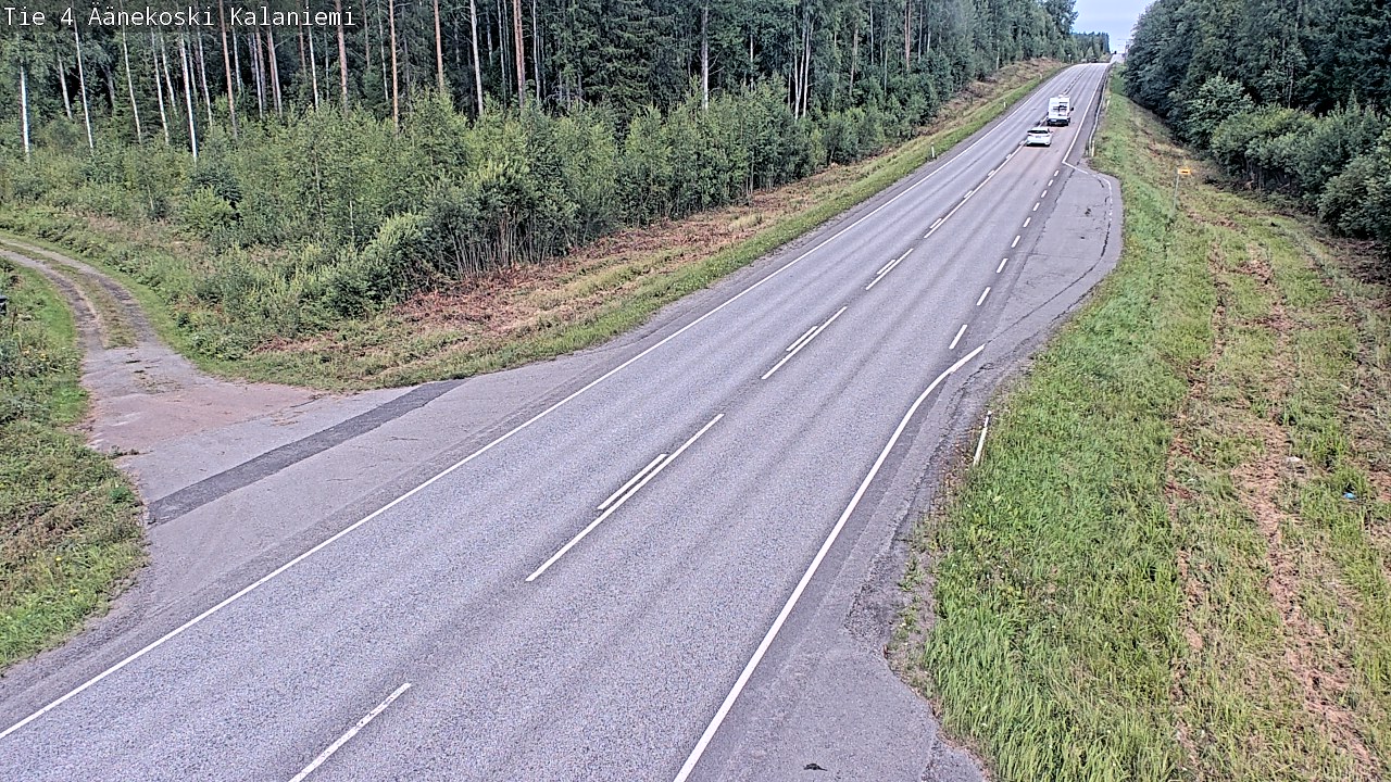 Weather Camera Image Road 4  Äänekoski, Kalaniemi, Äänekoski, Keski-Suomi
