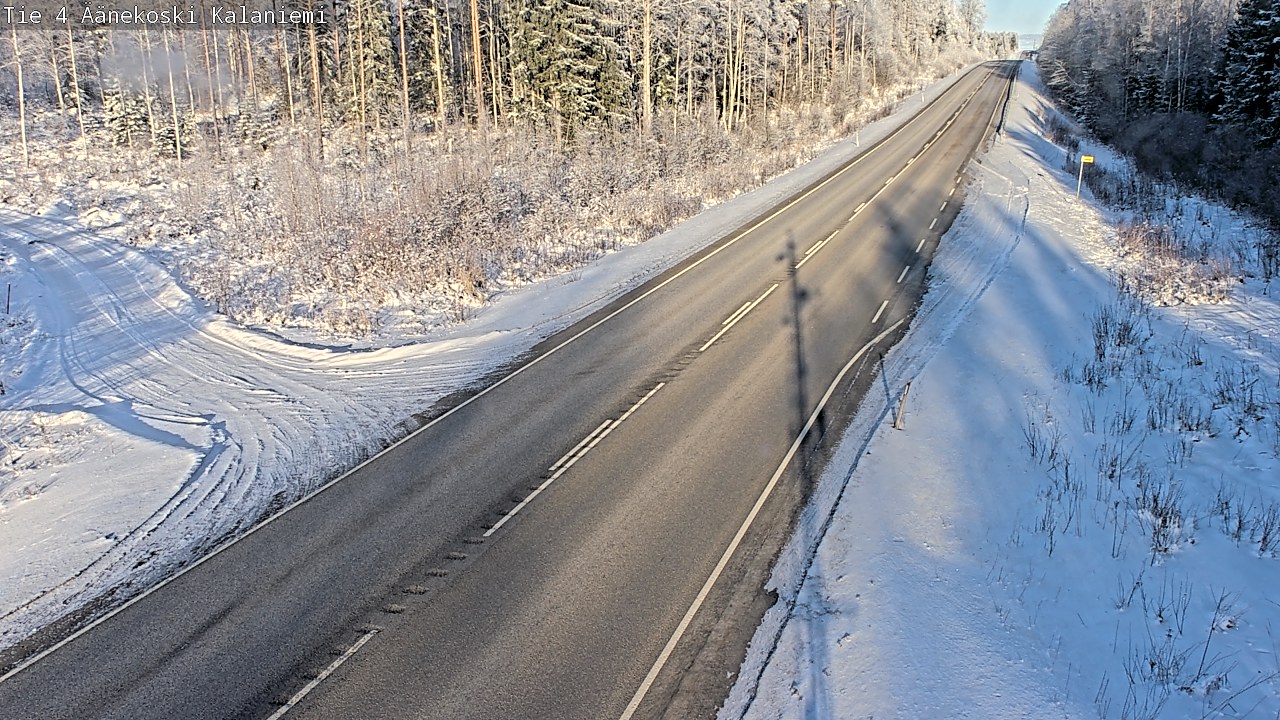 Weather Camera Image Road 4  Äänekoski, Kalaniemi, Äänekoski, Keski-Suomi