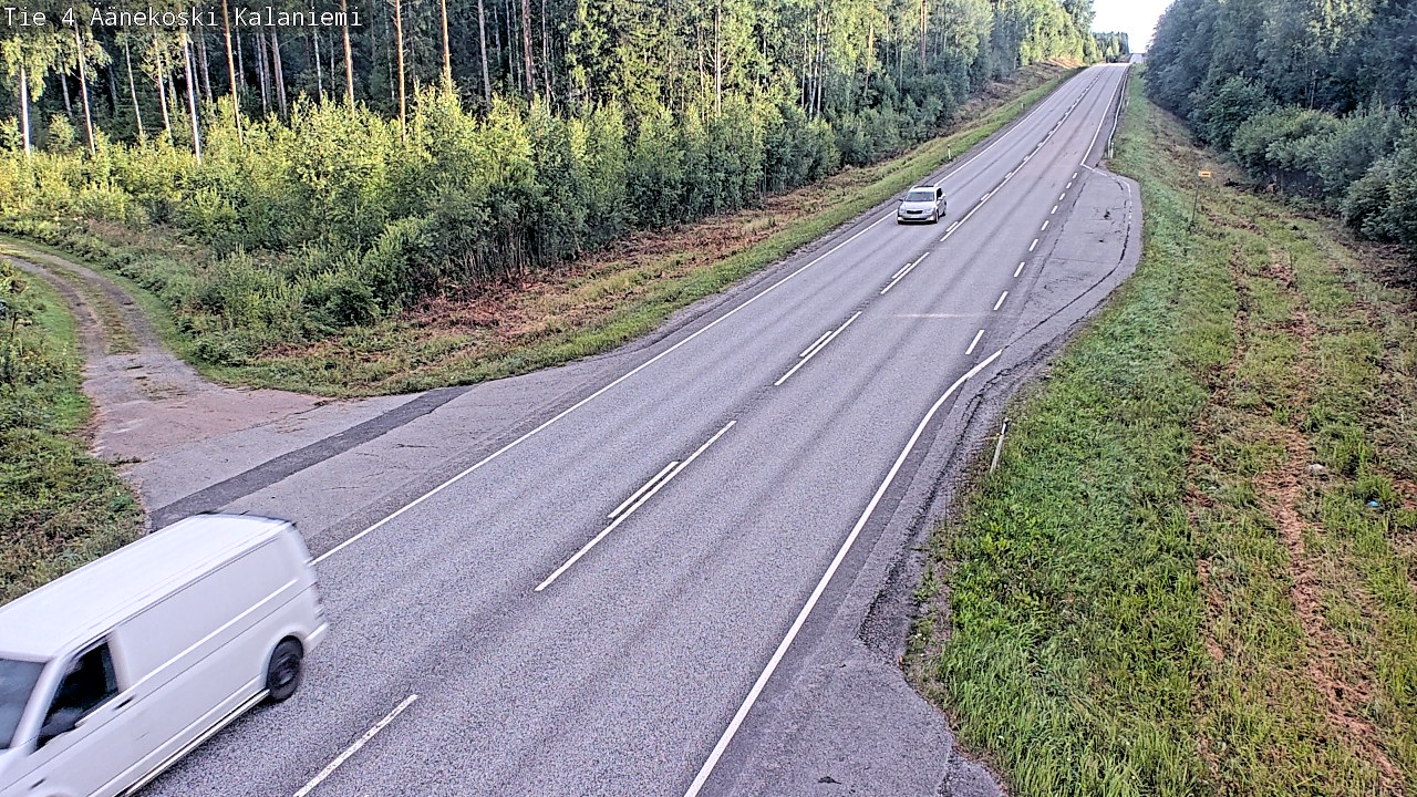 Weather Camera Image Road 4  Äänekoski, Kalaniemi, Äänekoski, Keski-Suomi