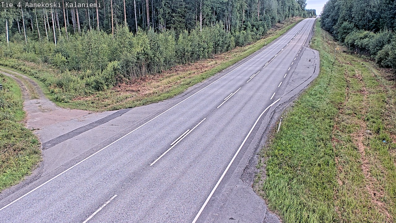 Weather Camera Image Road 4  Äänekoski, Kalaniemi, Äänekoski, Keski-Suomi