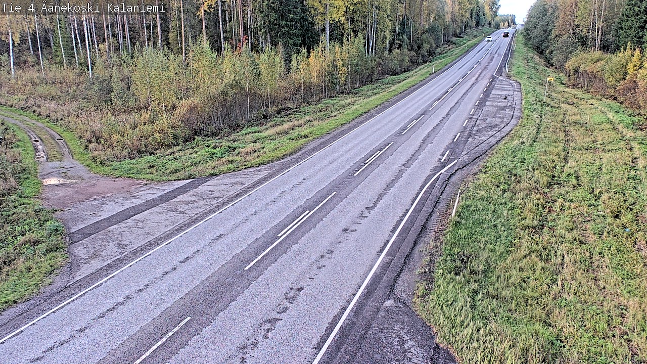 Weather Camera Image Road 4  Äänekoski, Kalaniemi, Äänekoski, Keski-Suomi