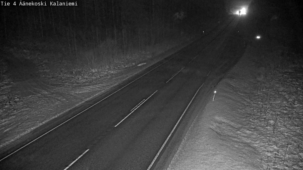 Weather Camera Image Väg 4  Äänekoski, Kalaniemi, Äänekoski, Keski-Suomi