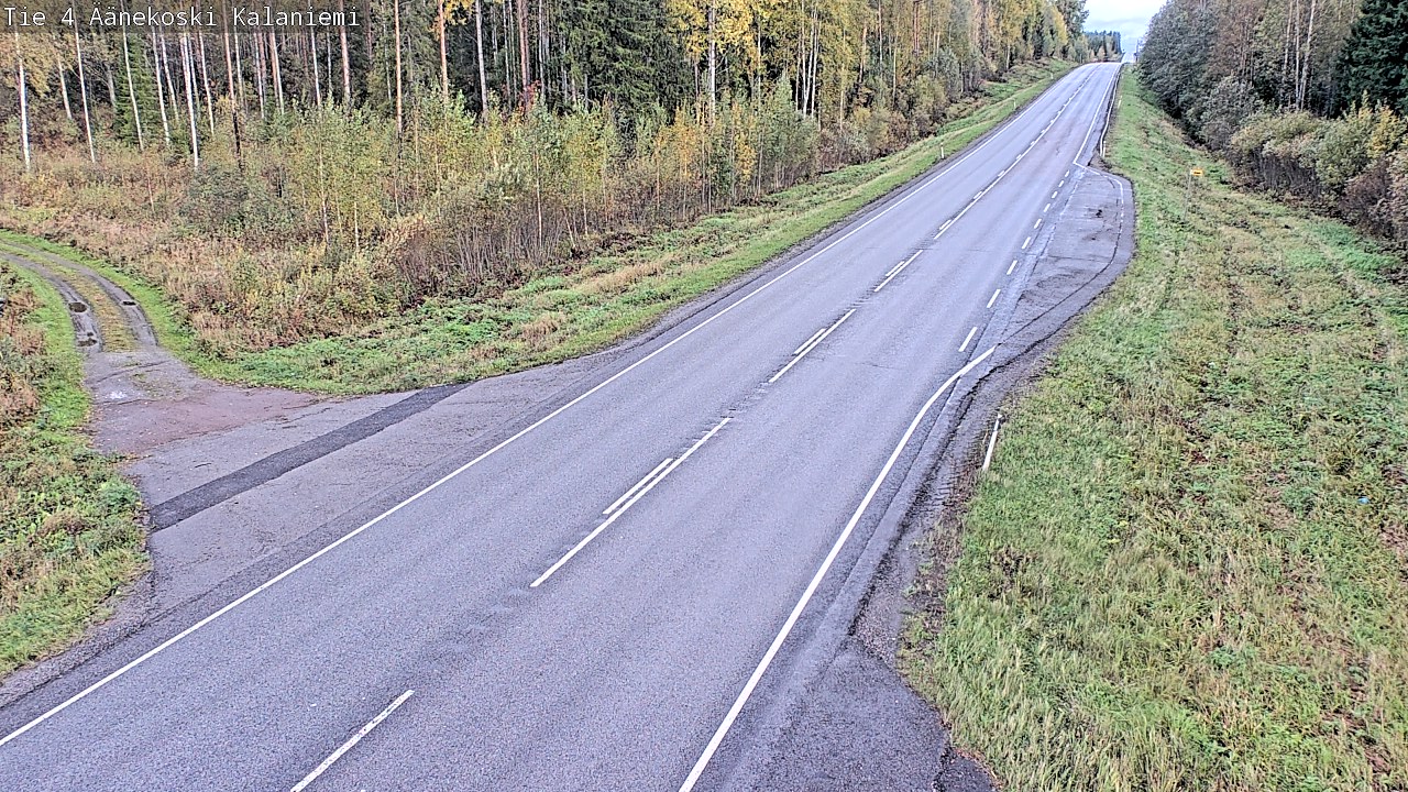 Weather Camera Image Road 4  Äänekoski, Kalaniemi, Äänekoski, Keski-Suomi