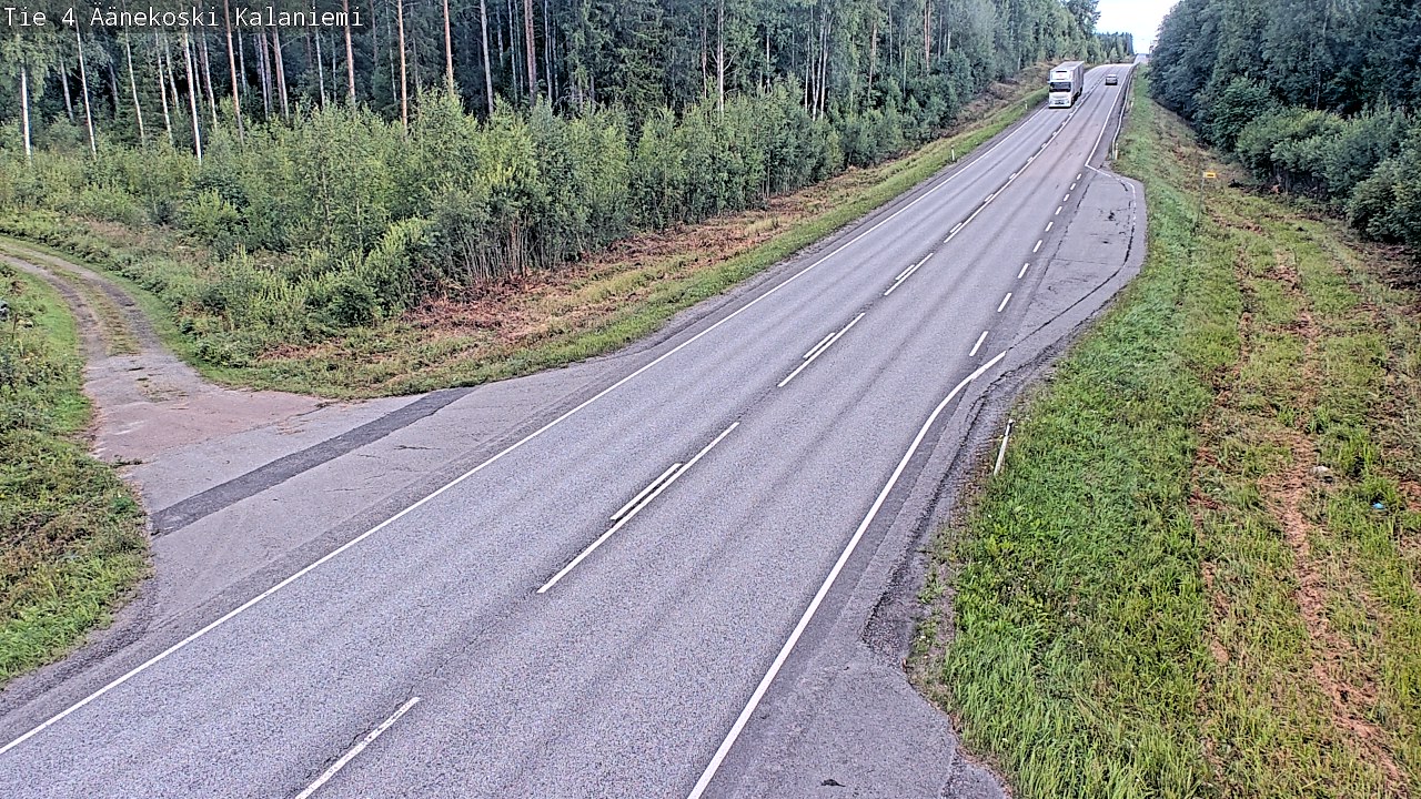 Weather Camera Image Road 4  Äänekoski, Kalaniemi, Äänekoski, Keski-Suomi