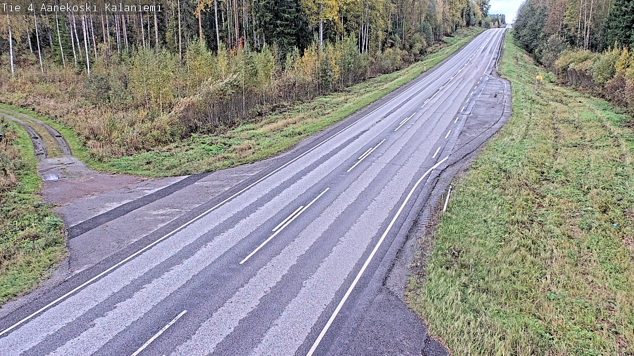 Weather Camera Image Road 4  Äänekoski, Kalaniemi, Äänekoski, Keski-Suomi