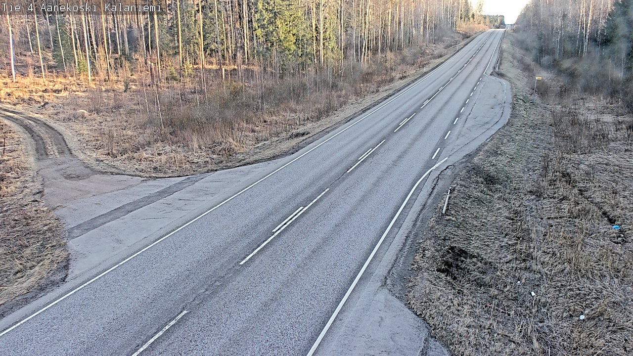 Weather Camera Image Väg 4  Äänekoski, Kalaniemi, Äänekoski, Keski-Suomi