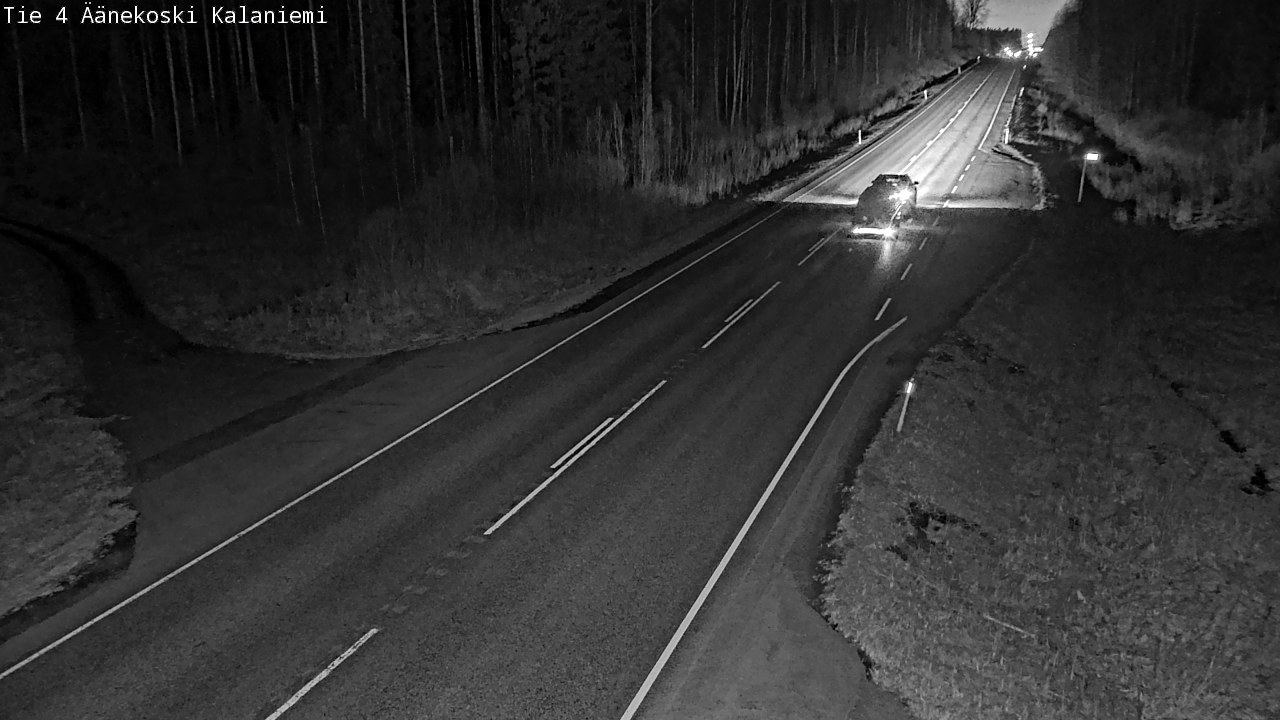 Weather Camera Image Väg 4  Äänekoski, Kalaniemi, Äänekoski, Keski-Suomi