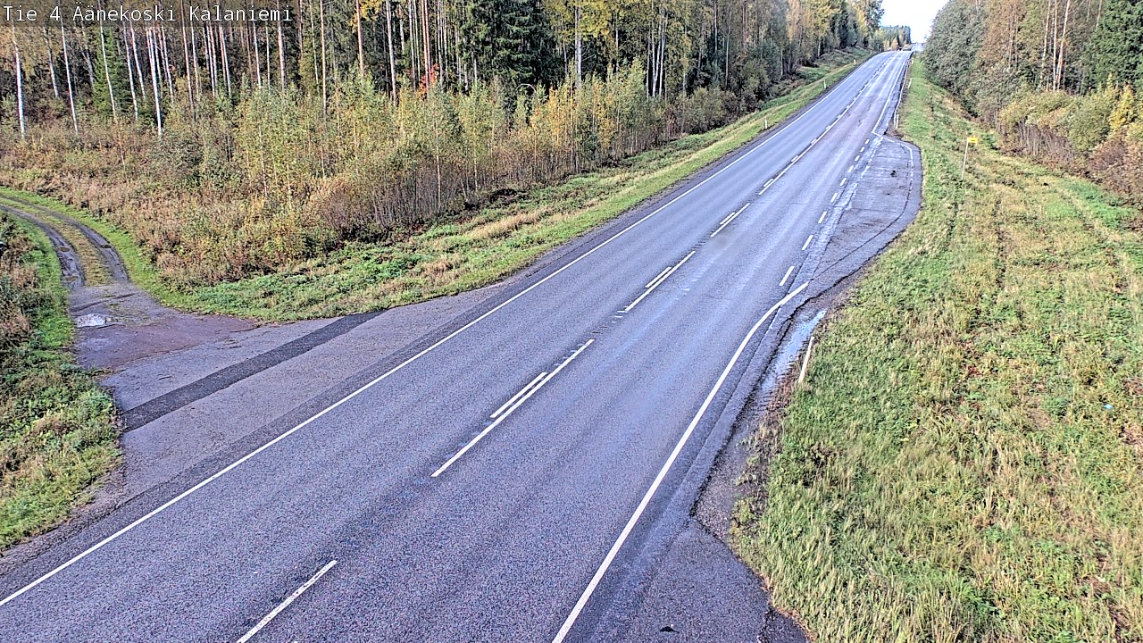 Weather Camera Image Road 4  Äänekoski, Kalaniemi, Äänekoski, Keski-Suomi
