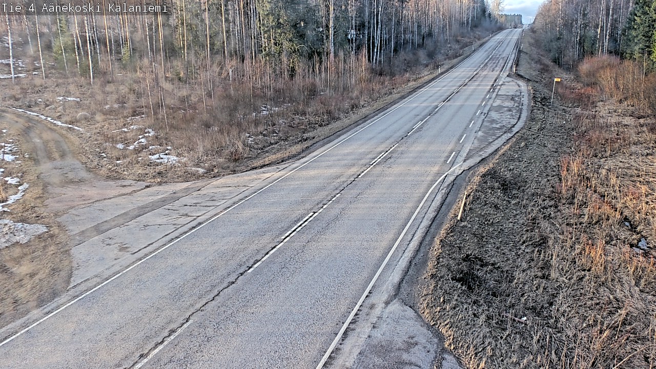 Weather Camera Image Road 4  Äänekoski, Kalaniemi, Äänekoski, Keski-Suomi