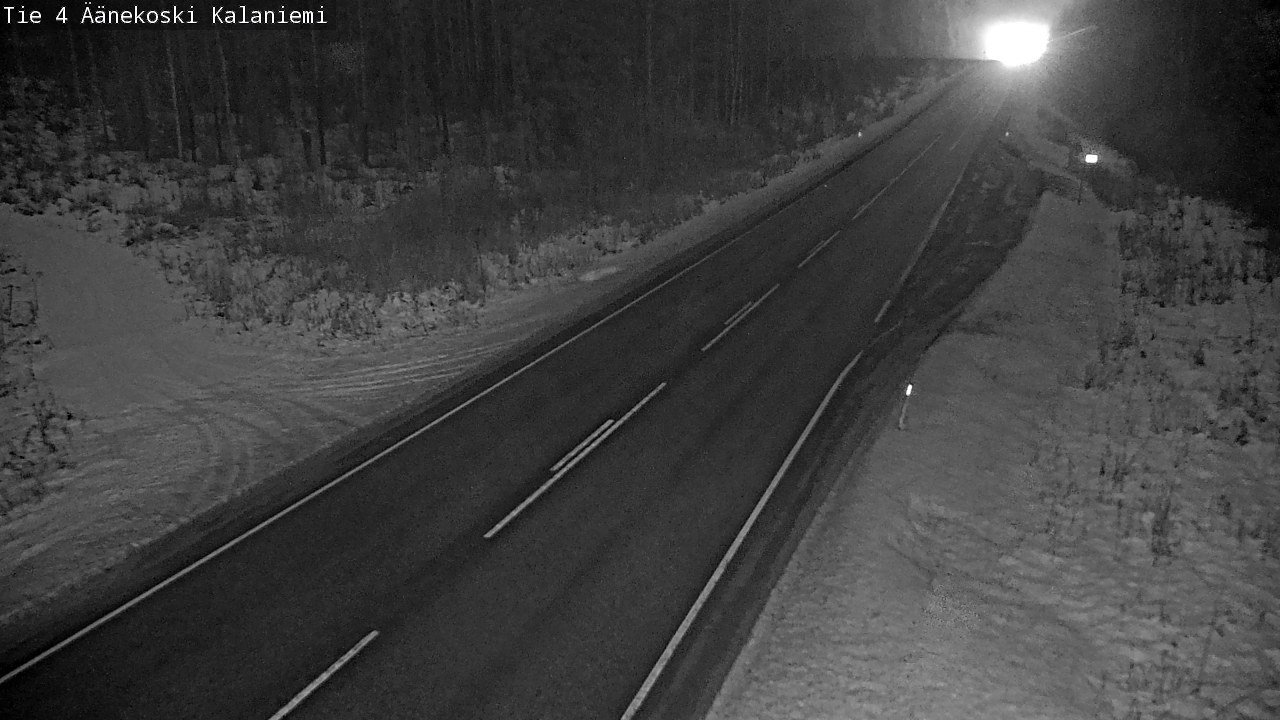 Weather Camera Image Väg 4  Äänekoski, Kalaniemi, Äänekoski, Keski-Suomi