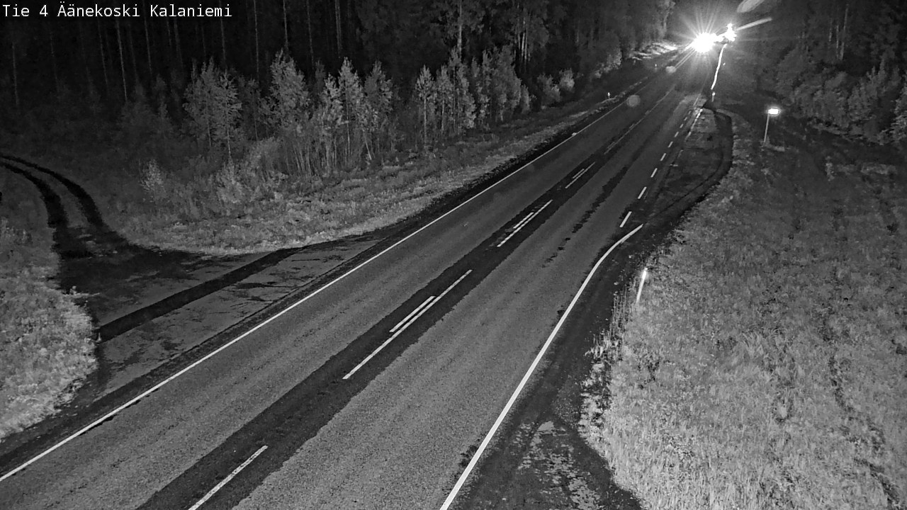 Weather Camera Image Road 4  Äänekoski, Kalaniemi, Äänekoski, Keski-Suomi