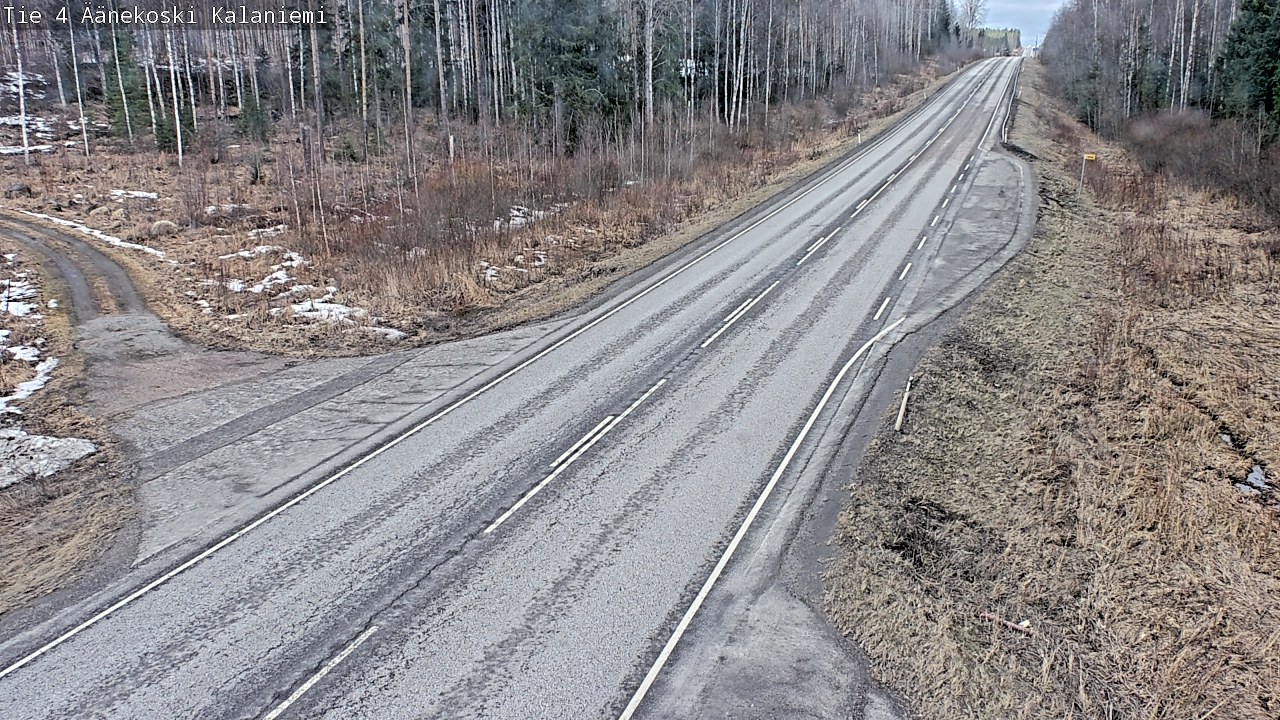 Weather Camera Image Väg 4  Äänekoski, Kalaniemi, Äänekoski, Keski-Suomi