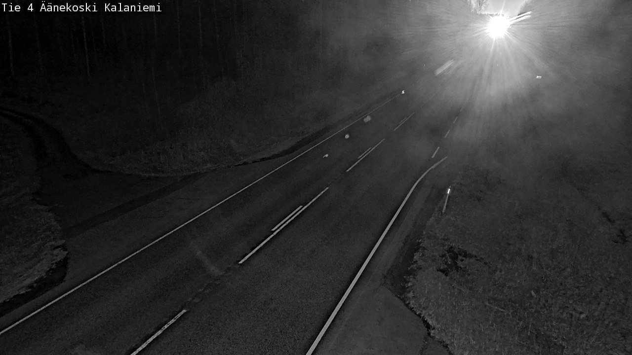 Weather Camera Image Väg 4  Äänekoski, Kalaniemi, Äänekoski, Keski-Suomi