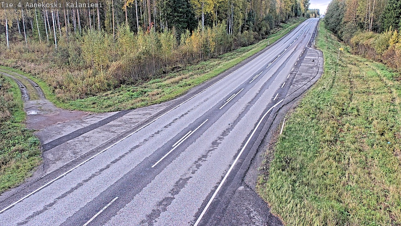 Weather Camera Image Road 4  Äänekoski, Kalaniemi, Äänekoski, Keski-Suomi