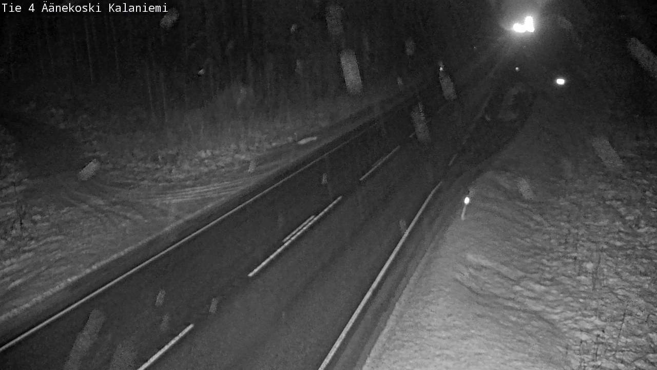 Weather Camera Image Väg 4  Äänekoski, Kalaniemi, Äänekoski, Keski-Suomi