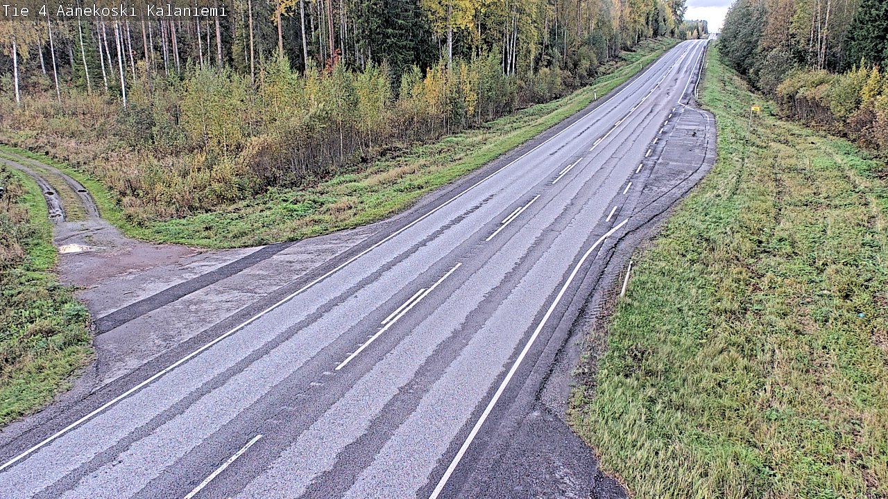 Weather Camera Image Road 4  Äänekoski, Kalaniemi, Äänekoski, Keski-Suomi