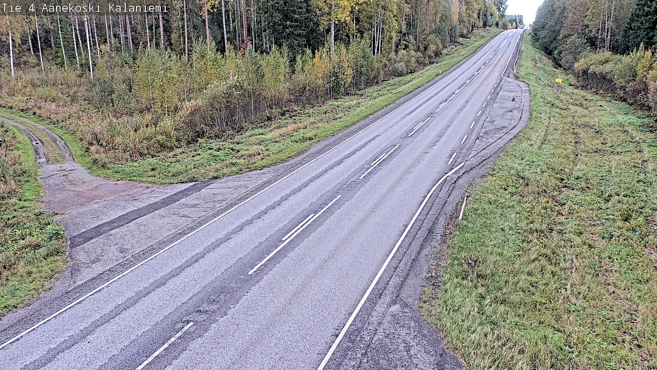 Weather Camera Image Road 4  Äänekoski, Kalaniemi, Äänekoski, Keski-Suomi